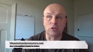 How To Recondition A Sealed Car Battery