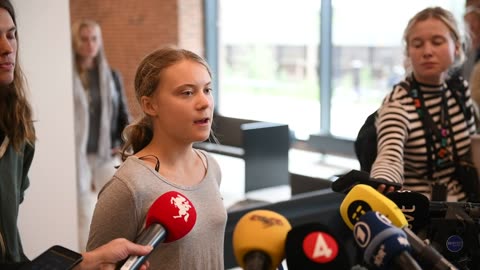 Greta Thunberg fined for disobeying police during Swedish climate protest