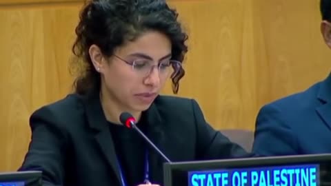 PALESTINE SPEAKING AT UNITED NATIONS