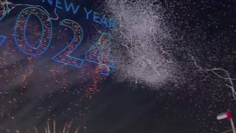 New Year 2024 Abu Dhabi Fireworks - Dubai Buzz #newyear2024dubai