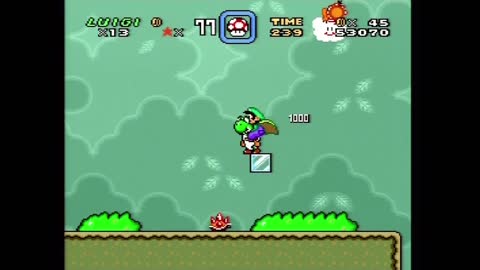 Super Mario World Two-Player Playthrough (Actual SNES Capture) - Forest of Illusion