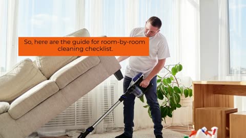 Your Room-By-Room Cleaning Checklist
