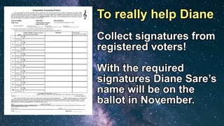 Diane Sare Petition Signature Drive