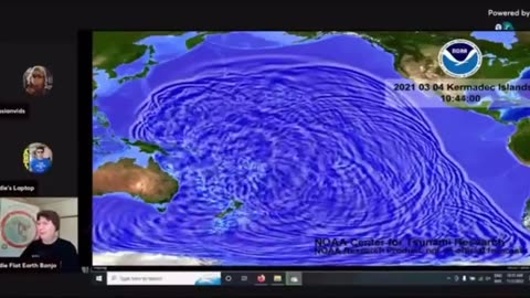 TSUNAMIS NEVER WRAP AROUND ANTARCTICA PROVING FLAT EARTH