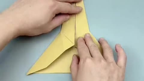 How to make paper Aeroplane