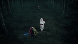 tajiro vs rui (demon slayer)