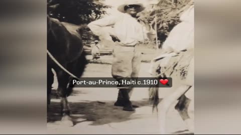 LES PERSONNES A PORT-AU-PRINCE HAITI EN 1910 (ANNTWIP)