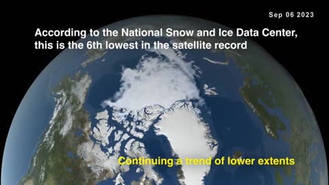 Arctic Sea Ice Hits Annual Minimum, Antarctic Sets New Record