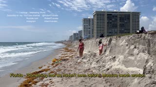 Florida 'Something that we haven't seen before': Massive beach erosion