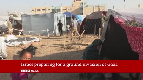 Israel prime minister says country preparing for Gaza ground invasion - BBC News