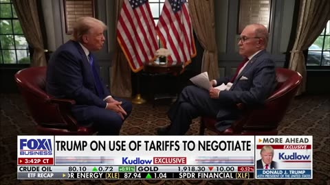 Trump: Tariffs give tremendous power over countries