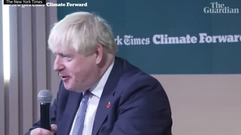Boris Johnson urges Cop27 summit to 'double down on net zero'