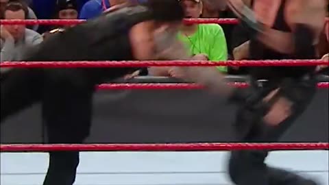 #WWE Roman Reigns had a spear ready for The Deadman on this day in 2017! #Short Duration