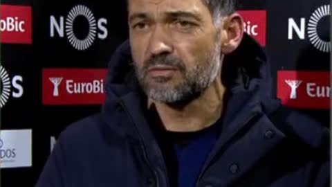 Sérgio Conceição: "Luz apagada? Não me vão ligar a rega pois não?"