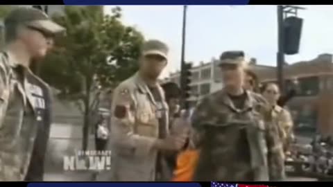 American soldiers apologising for the war in Iraq and Afganistan