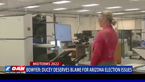 Bowyer: Ducey deserves blame for Arizona election issues