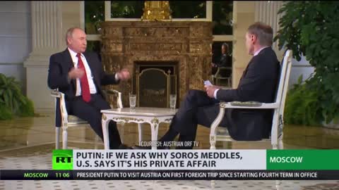 Putin about George Soros