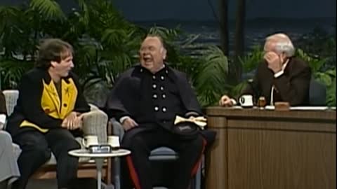 08 Robin Williams And Jonathan Winters On Carson Tonight Show