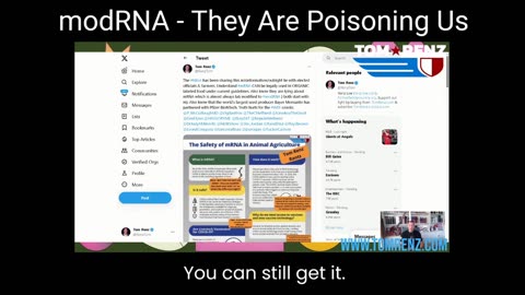 modRNA - They Are Poisoning Us - The Tom Renz Show