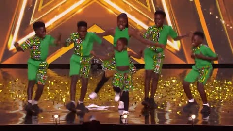 Ghetto Kids Bruno's First Golden Buzzer | Britain's Got Talent 2023 Auditions WK 1