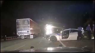 Arkansas State Police Trooper hit by DWI driver at 100+ mph
