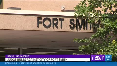 Judge: City of Fort Smith must pay $745k in recycling lawsuit