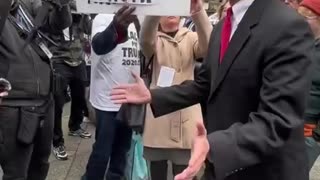 NYC: Pres Trump Makes a few statements before the Arraignment Today