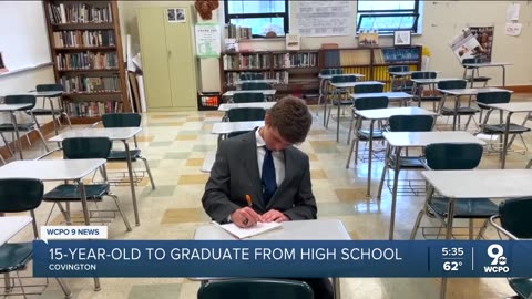 Northern Kentucky 15-year-old graduates high school with 4.48 GPA