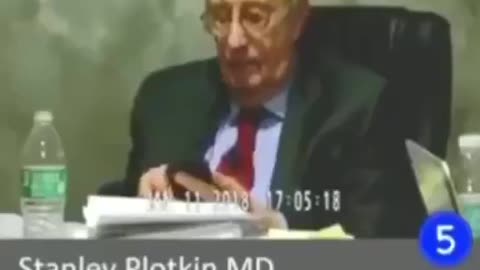 This man is Stanley Plotkin, Godfather of vaccines. He is also a consultant to Moderna - 7-19-22