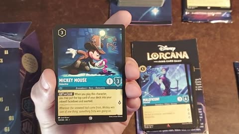 Disney Lorcana TCG Series - Ep. 2 - The (Second) First Chapter! Sapphire & Steel Deck + Booster