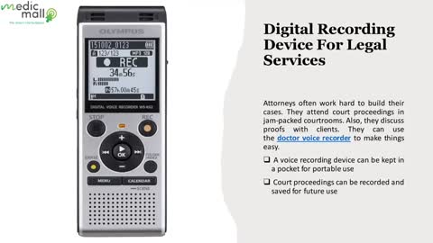 What Are The Various Uses Of A Voice Recording Device