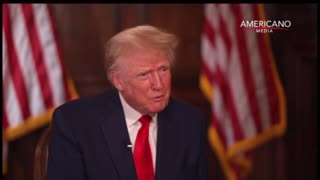 President Trump with Americano Media