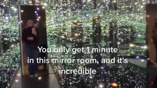 One Minute Inside An Infinity Mirror Room