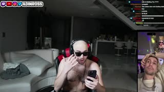 Adin Ross Facetimes XQC As Andrew Tate!