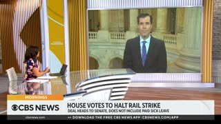 Hoping to avert a rail strike, U.S. House votes on union agreement