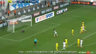 Bafetimbi Gomis Goal HD - Marseille 2-1 FC Nantes - 25-09-2016 HD