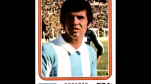 PANINI STICKERS ARGENTINA TEAM WORLD CUP 1974