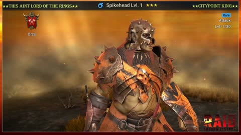 Raid Shadow Legends - Spikehead - Classic Skin