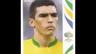 PANINI STICKERS BRAZIL TEAM WORLD CUP 2006