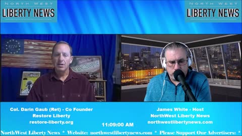 NWLNews - Darin Gaub from Restore Liberty - 11.03.22