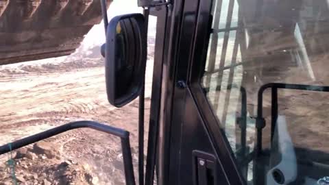 Caterpillar 6015B Excavator Loading Trucks With Two Passes - Sotiriadis Mining Works