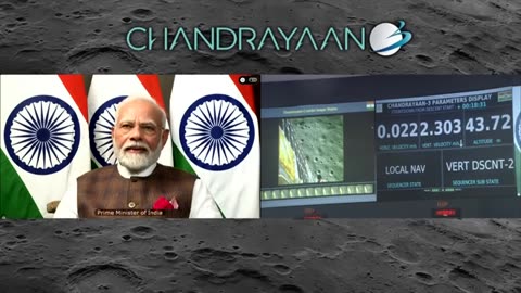 Chandrayaan3 lands successfully on near the south pole of the moon