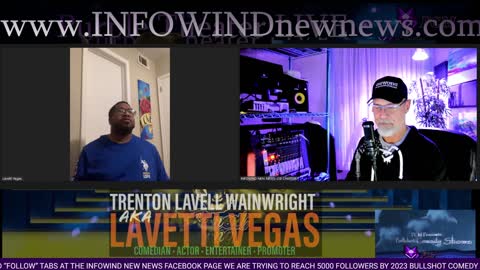 LIVE Show Comedian Lavetti Vegas and Joe Charter Talk Comedy and Vaccines
