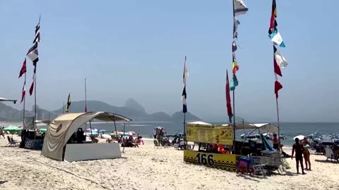 People swelter as extreme heatwave scorches Brazil