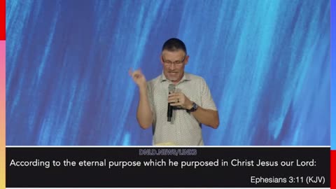 Pastor Greg Locke: according to the eternal purpose which He hath purposed in Christ Jesus our LORD, Ephesians 3:11 - 6/28/23
