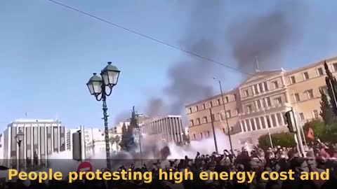 Greece Athens demonstrations november 2022
