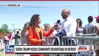 Soon President Trump Hawks community roundtable in Detroit