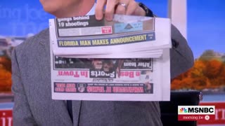 NY Post Calls it: 'Florida Man Makes Announcement'