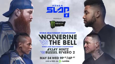 Wolverine vs The Bell Weigh-In | Power Slap 2