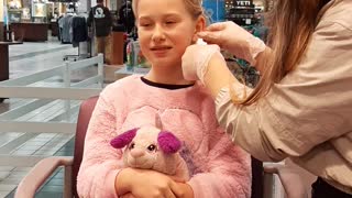 Kaitryn ears pierced